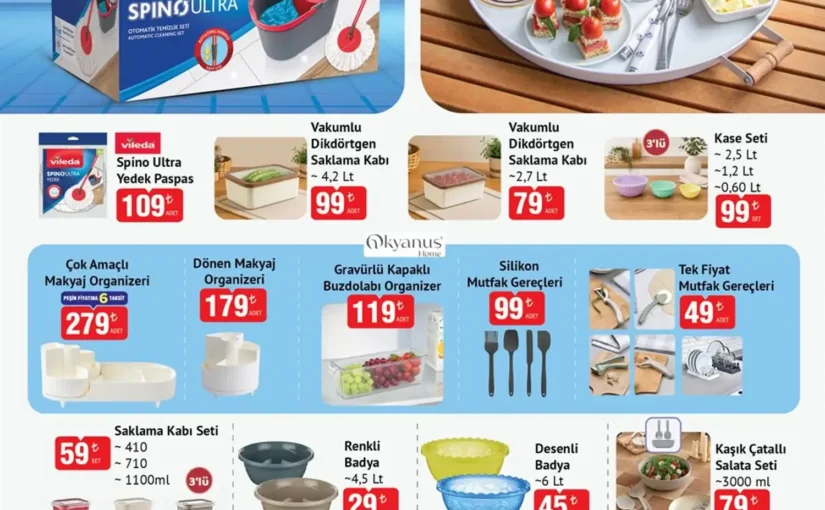 BİM 21 Ağustos Cuma Aktüel Ürünler Kataloğu