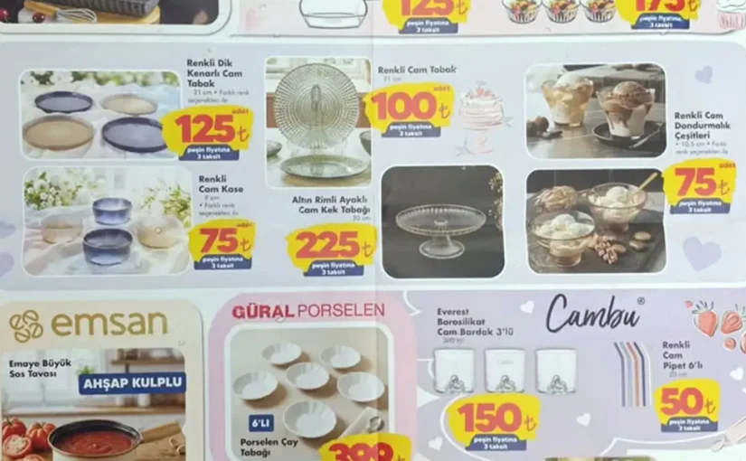 ŞOK 5 Ağustos Çarşamba Aktüel Ürünler Kataloğu